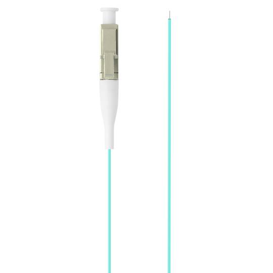 Câble fibre optique pigtail Lanberg MM LC/UPC OM3 2m couleur turquoise FP-LCUP-MS31-0020-TQ