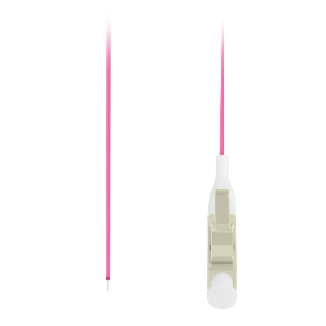 Pigtail światłowodowy Lanberg MM LC/UPC OM4 2m kolor fioletowy FP-LCUP-MS41-0020-VT
