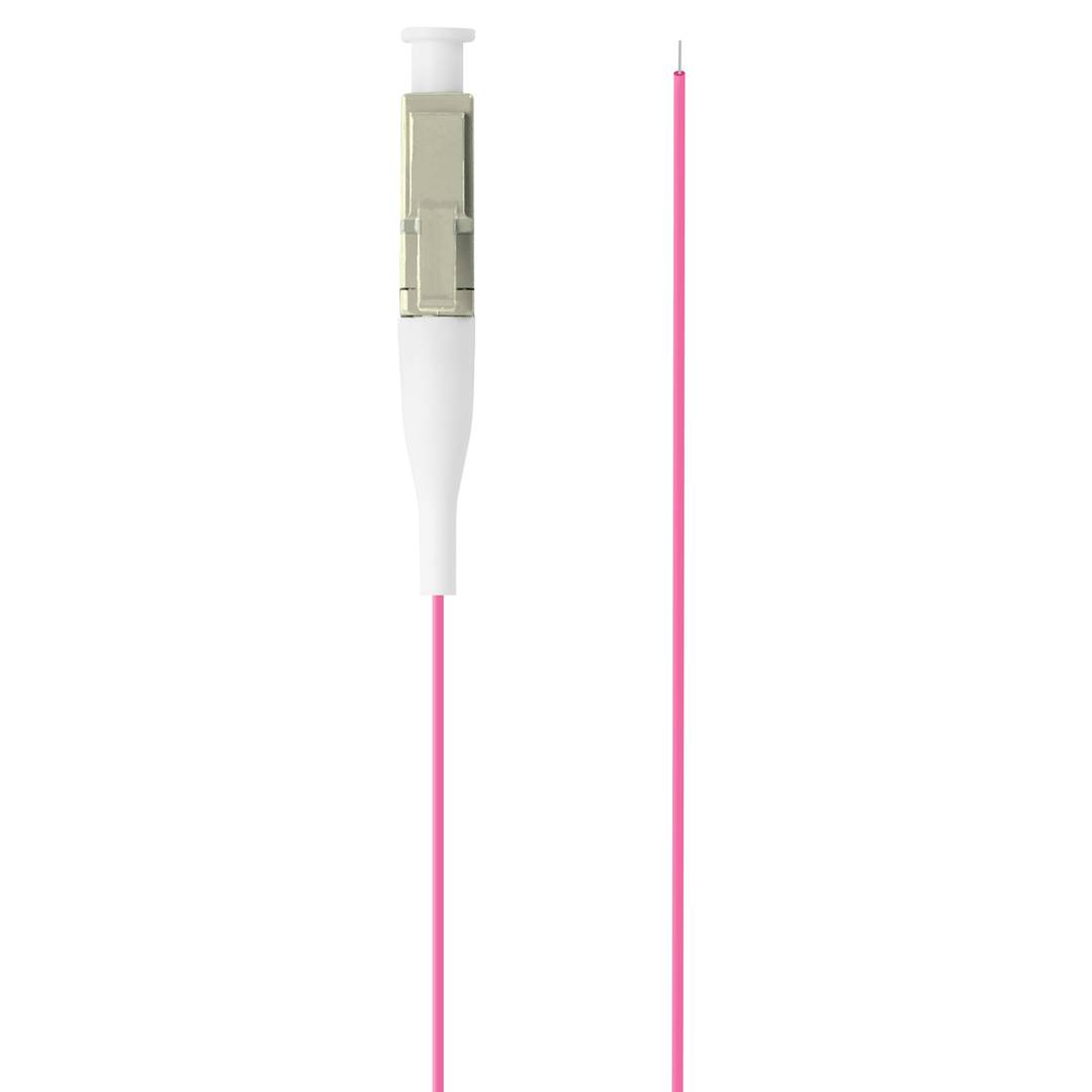 Pigtail światłowodowy Lanberg MM LC/UPC OM4 2m kolor fioletowy FP-LCUP-MS41-0020-VT