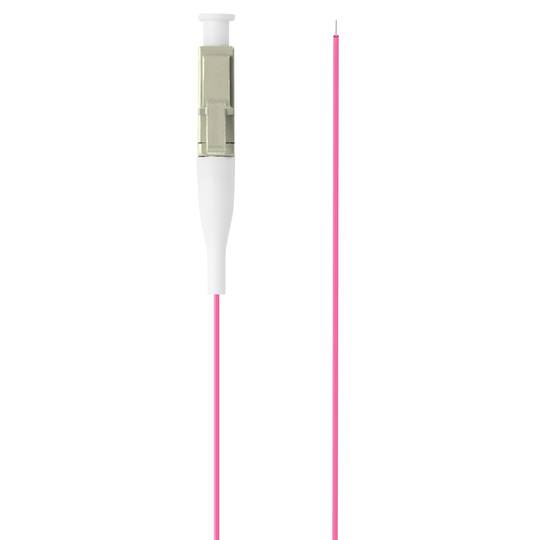 Pigtail światłowodowy Lanberg MM LC/UPC OM4 2m kolor fioletowy FP-LCUP-MS41-0020-VT