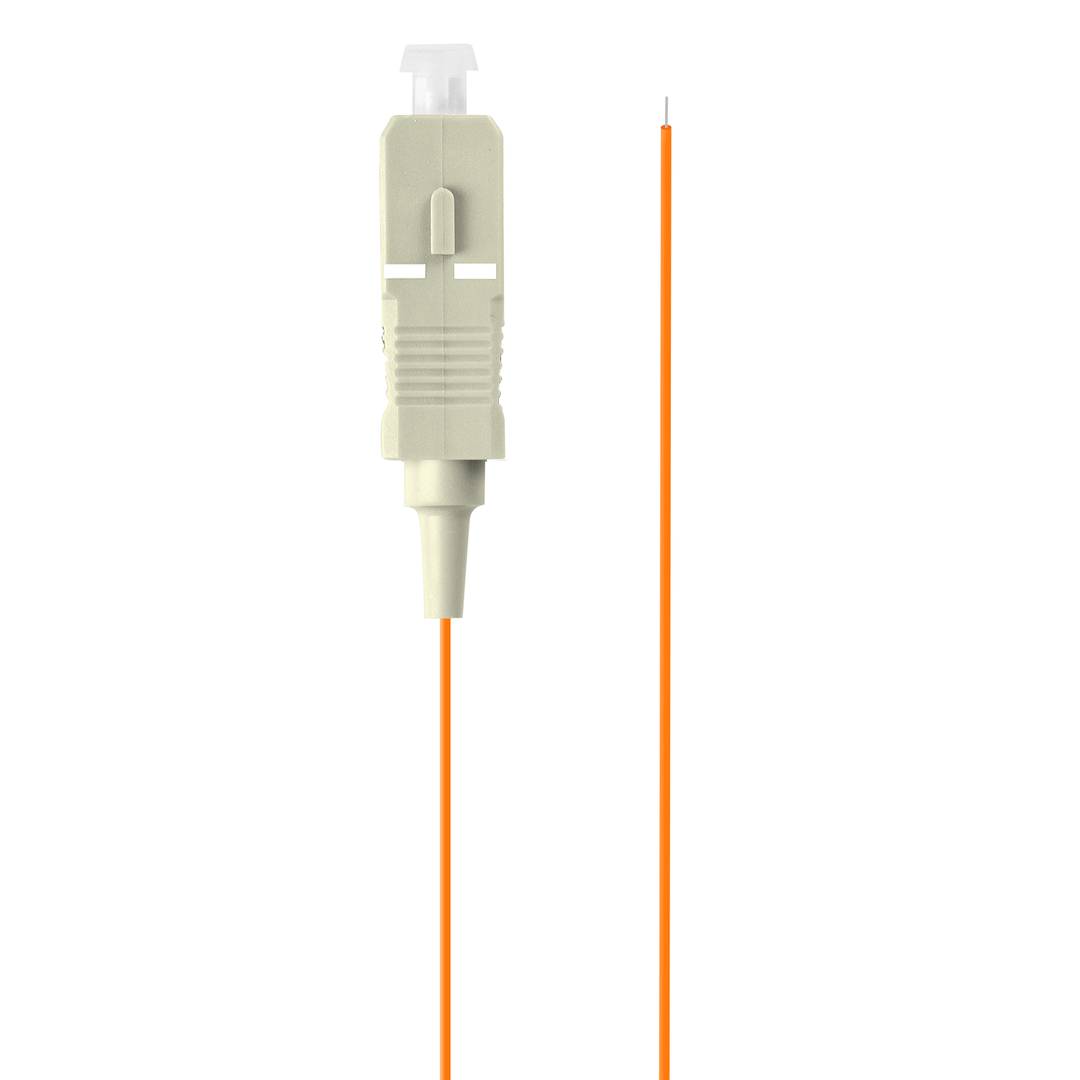 Lanberg MM SC/UPC OM2 2m pomarańczowy pigtail światłowodowy FP-SCUP-MS21-0020-OG