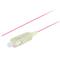 Cable pigtail de fibra óptica de Lanberg MM SC/UPC OM4 de 2m color violeta FP-SCUP-MS41-0020-VT
