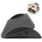 Podnóżek z regulowaną czarną plastikową platformą 424 x 283 mm