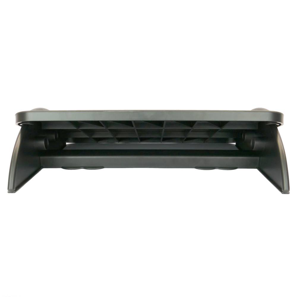 Podnóżek z regulowaną czarną plastikową platformą 424 x 283 mm