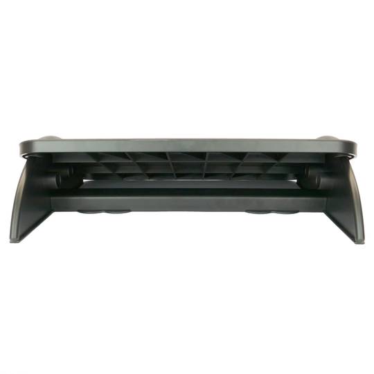 Podnóżek z regulowaną czarną plastikową platformą 424 x 283 mm
