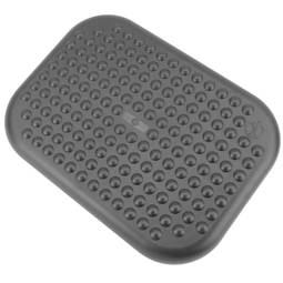 Fußstütze Fußauflage mit verstellbarer Plattform aus schwarzer Farbe Kunststoff 448 x 335 mm