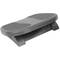 Footrest with adjustable platform of black color plastic 450 x 330 mm