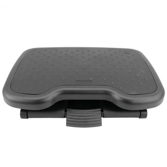 Podnóżek z regulowaną platformą z czarnej gumy 460 x 340 mm 3 poziomy