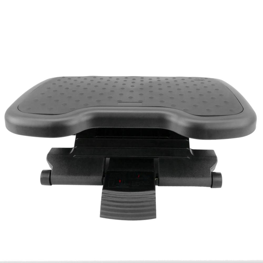 Podnóżek z regulowaną platformą z czarnej gumy 460 x 340 mm 3 poziomy