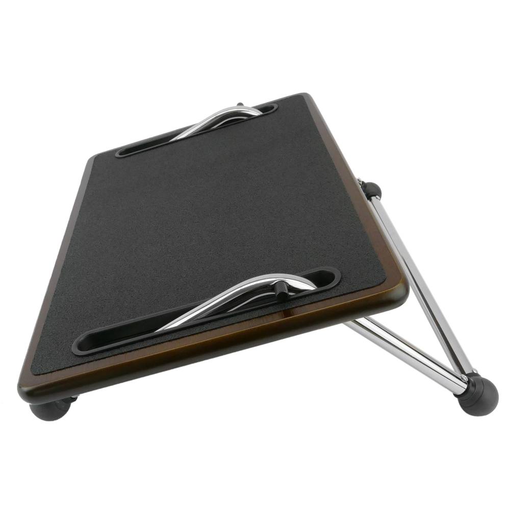 Reposapso com plataforma de madeira ajustável 480 x 310 mm