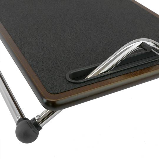 Reposapso com plataforma de madeira ajustável 480 x 310 mm