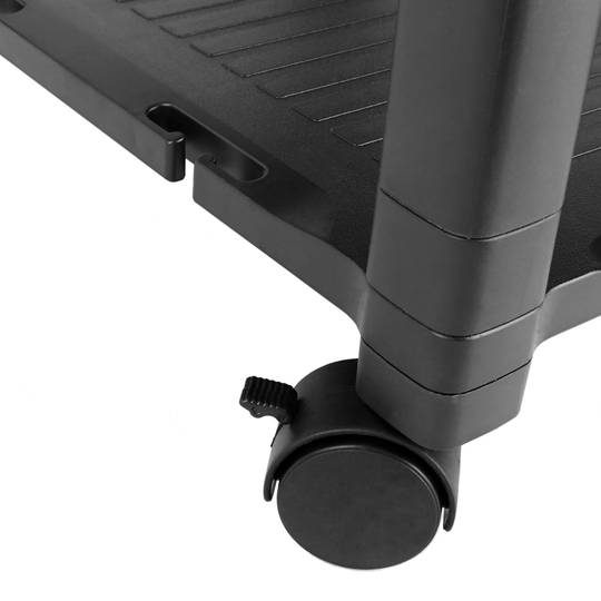 Exponent® Tiroir clavier noir underdesk