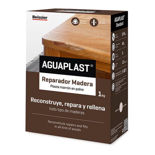 Reparatiepleister voor hout Beissier 1 kg Aguaplast 70608-001