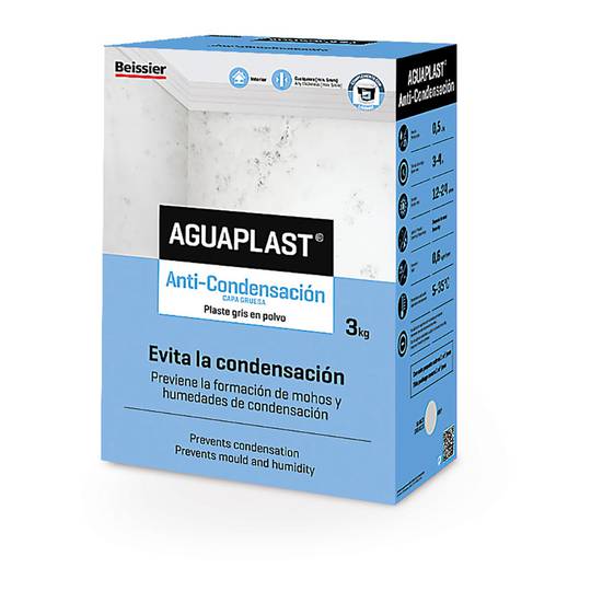 Plast en pols anticondensació Beissier de 3 kg d'Aguaplast 70026-004