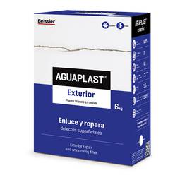 Plaste en polvo para exteriores Beissier de 6 kg de Aguaplast 70034-002