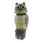 Scarecrow owl figure with reflective eyes 40cm female