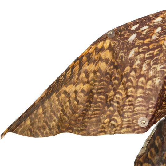 Repeller vogel type uil standbeeld met vleugels die meebewegen met de wind