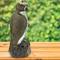 Vogelscheuche Falcon Figur mit Reflektoraugen 40cm