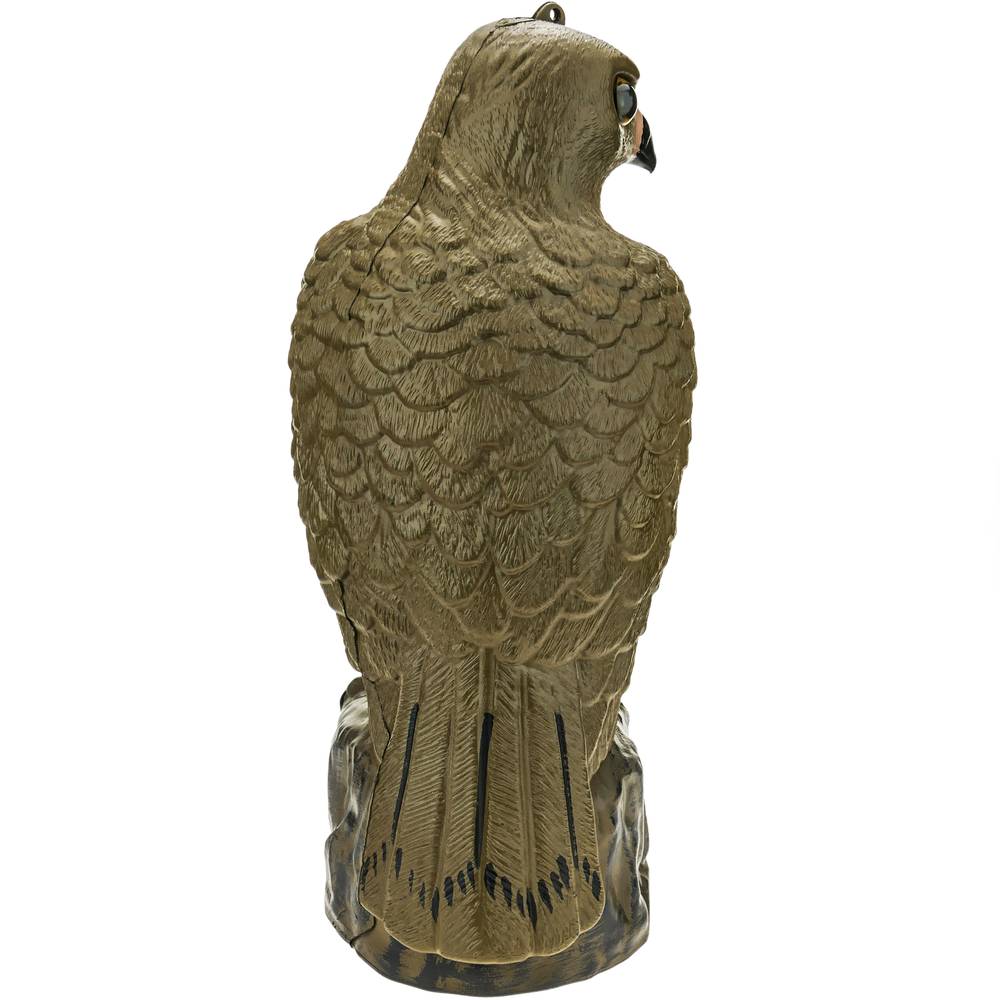 Vogelscheuche Falcon Figur mit Reflektoraugen 40cm