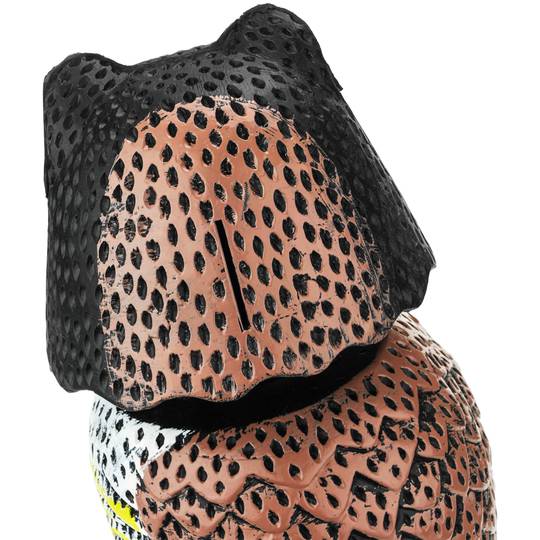 Pássaro repelente tipo estátua de coruja com som 40cm feminino