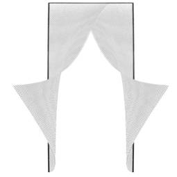Moustiquaire pour porte 2 pièces de 75 x 220 cm