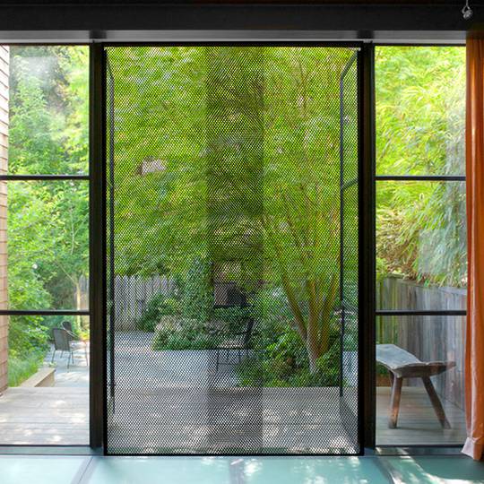 Mosquito screen for door 2 pieces of 75 x 220 cm
