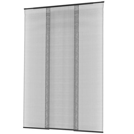 Mosquito screen for door max 95 x 220 cm telescopic curtain
