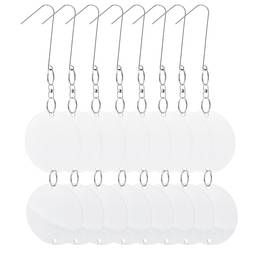 Discos reflexivos repelentes de aves Repelente de pássaros Espantalho 8-pack