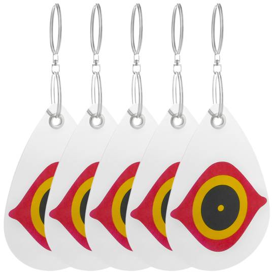 Dischi riflettenti repellenti di uccelli Repeller dell'uccello spaventapasseri 5-pack
