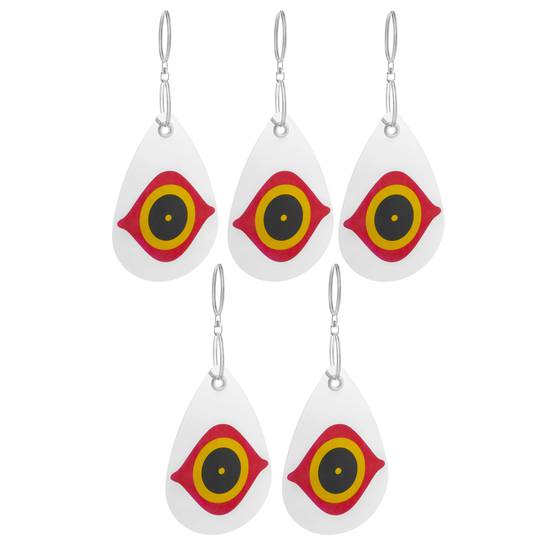 Dischi riflettenti repellenti di uccelli Repeller dell'uccello spaventapasseri 5-pack