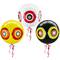 Bird repellent ballon with reflecting scary eyes Bird repeller Scarecrow ball 50 cm 3-pack