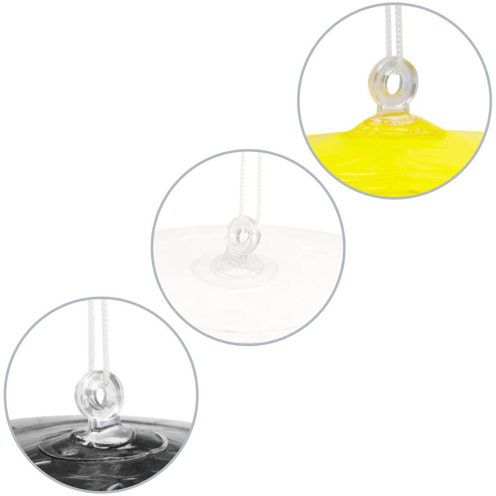 Bird repellent ballon with reflecting scary eyes Bird repeller Scarecrow ball 50 cm 3-pack
