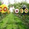 Bird repellent ballon with reflecting scary eyes Bird repeller Scarecrow ball 50 cm 3-pack