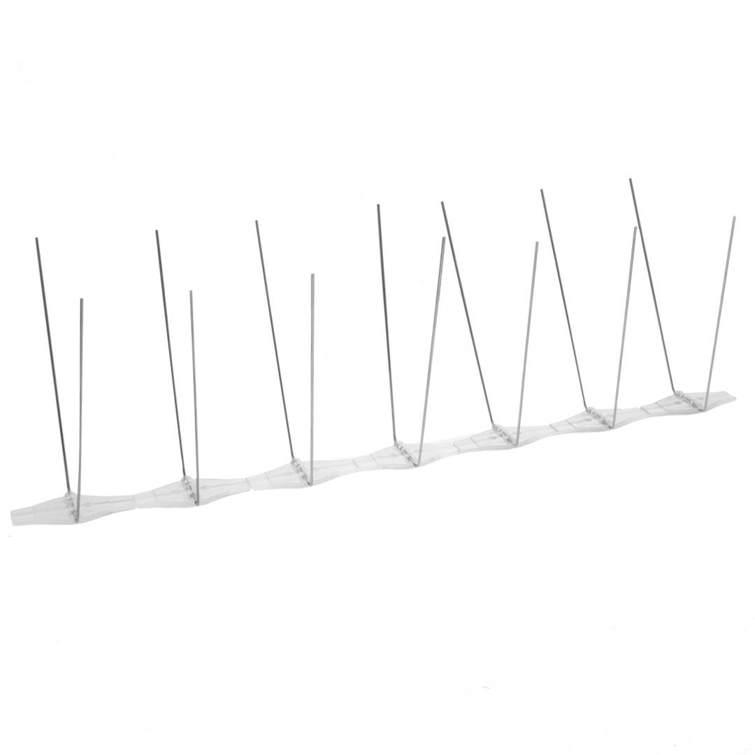 Punxes anti coloms Repelent d'aus Espanta ocells d'acer inoxidable 165 cm