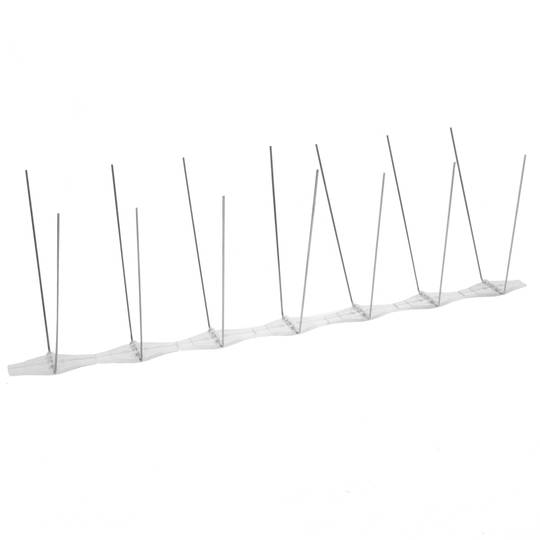 Punxes anti coloms Repelent d'aus Espanta ocells d'acer inoxidable 165 cm