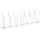 Punxes anti coloms Repelent d'aus Espanta ocells d'acer inoxidable 165 cm