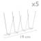 Punxes anti coloms Repelent d'aus Espanta ocells d'acer inoxidable 165 cm