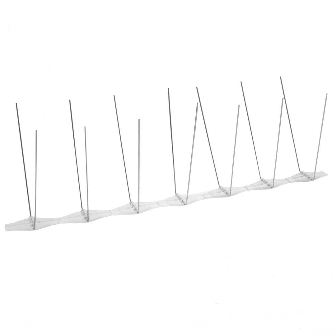 Punxes anti coloms Repelent d'aus Espanta ocells d'acer inoxidable 165 cm