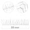 Pointes anti pigeon Répulsif Oiseau Épouvantail en acier inoxydable 2m 4x50cm