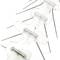 Pointes anti pigeon Répulsif Oiseau Épouvantail en acier inoxydable 2m 4x50cm