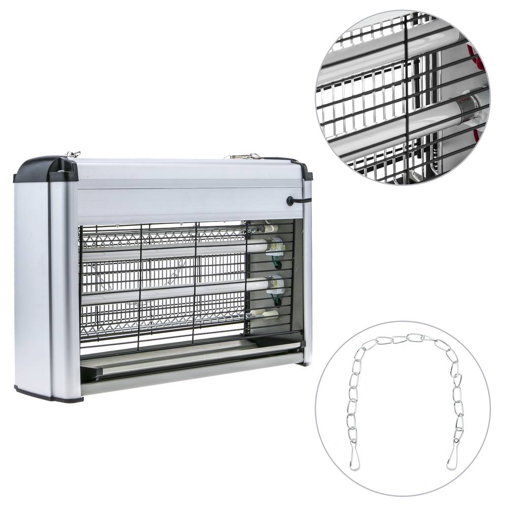 Lampe anti insectes volants Tue-Mouche destructeur d'insectes electrique anti moustique 16 W