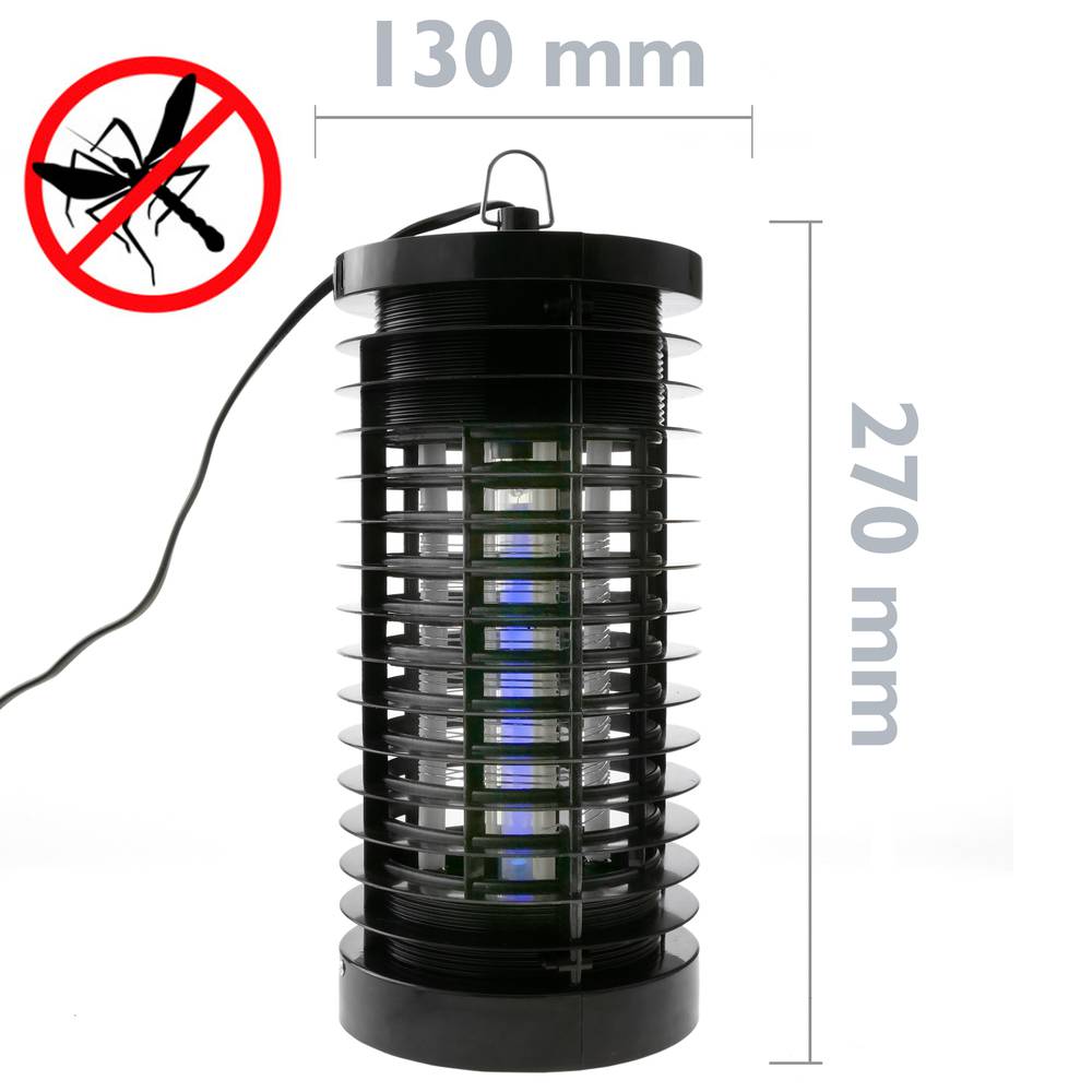 Lampe anti insectes volants Tue-Mouche destructeur d'insectes electrique anti moustique 3 W