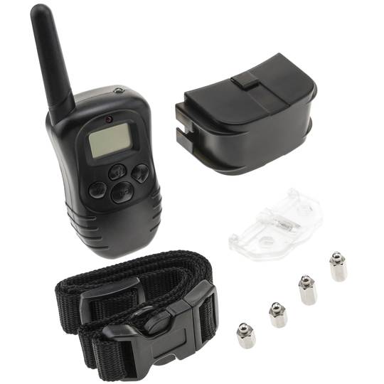 Trainingshalsband voor honden met afstandsbediening trillingen downloaden geluid en licht