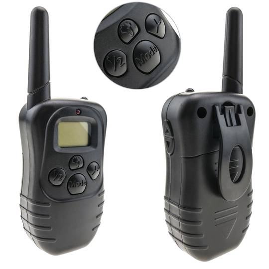 Trainingshalsband voor honden met afstandsbediening trillingen downloaden geluid en licht