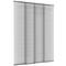 Moustiquaire pour porte max 130 x 250 cm rideau télescopique