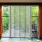 Moustiquaire pour porte max 130 x 250 cm rideau télescopique