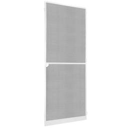 Zanzariera porta max 100 x 210 cm in alluminio bianco