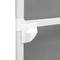 Mosquito net door max 100 x 210 cm white aluminum