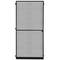 Zanzariera porta max 100 x 210 cm in alluminio nero