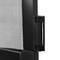 Zanzariera porta max 100 x 210 cm in alluminio nero